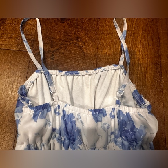 No Boundaries Blue Floral Dress - Picture 4 of 6